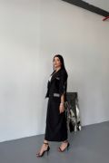 CROP CEKET - ETEK TAKIM - Siyah resmi